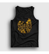 Presmono Unisex Siyah Logo V3 Wu Tang Clan Atlet 303867tt