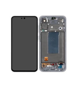 Samsung A566 A56 Lcd Ekran Kasalı TFT - Siyah (Parmak İzi Okumaz)