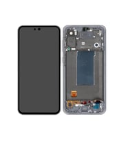 Samsung A566 A56 Lcd Ekran Kasalı TFT - Siyah (Parmak İzi Okumaz)