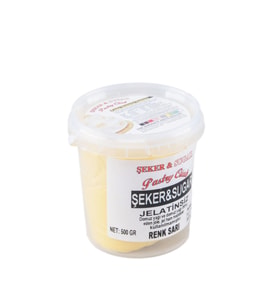 Şeker Sugar Şeker Hamuru Pasta Süsleme Hamuru 500 Gr  Sarı
