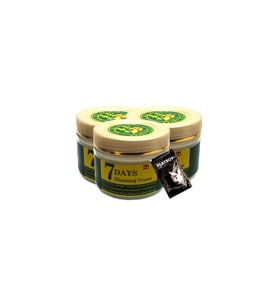 7 Days 3x100 ml Ginger Miracle Slimming Cream Sıkılaştırıcı+1 ad Jel ile