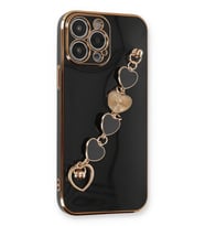 Pilelistore   iPhone 14 Pro Max Kılıf Esila Silikon - Siyah