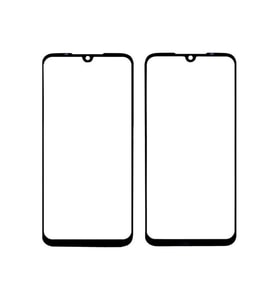 Xiaomi Redmi Note 7 Okalı Dokunmatik Ön Cam - EKRAN DEĞİLDİR (Siyah)
