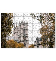 Cakapuzzle Londra'da Tarihi Binalar Sonbahar Renkleri Puzzle Yapboz MDF (Ahşap) (120 Parça)