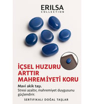 Sertifikalı Cüzdan Boy Tamburlanmış Mavi Akik Taşı Kütle - Huzur, İfade Gücü Günlük Enerji Dengesi (Çok Renkli)
