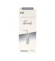D'Addario RHKP5TSX250 Frederick Hemke Tenor Saksafon Kamışı No: 2.5 (Profesyonel) - 5'li Paket  Kısa Vamp Kesim, Koyu Caz Tonu ve Zengin Harmonikler