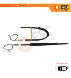 Seat Toledo MK4 KG3 2012-2019 Skoda Rapid 2012-2022 5JA839461 İçin Arka Cam Kriko Tamir Seti