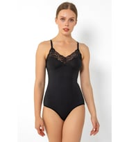 Miorre Modal Çıtçıtlı Body (Siyah)