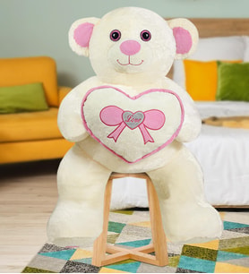 Pandamkee 180 cm Büyük Kalpli Dev Ayıcık (%100 YERLİ )