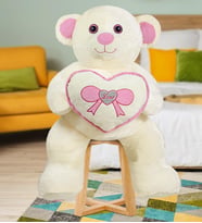 Pandamkee 180 cm Büyük Kalpli Dev Ayıcık (%100 YERLİ )
