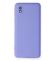Mey İthalat® Samsung Galaxy A01 Core Kılıf First Silikon - Lila