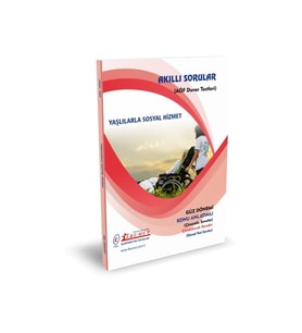 İlkumut Yayınları Aöf - Yaşlılarla Sosyal Hizmet - (KONU ANLATIMLI - ÇÖZÜMLÜ SORULAR) (Çok Renkli)