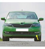 Skoda Rapid 2017-2020 Ön Tampon Sol Sis Farı Kapağı Kromlu 5JA807681B