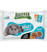 4 x 100 Gr Çift Lezzet Pouch Yetişkin Kedi Ton - Somonlu