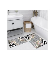 Eliana Home Baskılı 2'li Banyo Paspas Takımı RVG5144