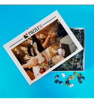 1000 Parça 4'lü Fotoğraf Kolajlı Puzzle Kutulu