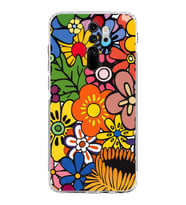 PrintiFy Xiaomi Redmi Note 8 Pro ile Uyumlu Retro Color 2  Kamera Korumalı Şeffaf  Kılıf