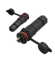 Ic-266M 16Mm Su Geçirmez Konnektör Şase Seyyar Takım 2 Pin