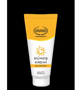 ERSAĞ GÜNEŞ KREMİ 50 FAKTÖRLÜ 100 ML.