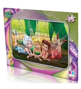 KS Games Disney Periler Lisanslı 24 Parça Frame Puzzle - Kız Çocuk - FA704