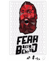 James Harden Fear The Beard Puzzle 240 Parça Yapboz