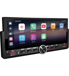 Edison ED 680CA 6.86 İnç Kablosuz Multimedya Tek Din Kasa Carplay Android Auto DSP USB SD BT Radyo