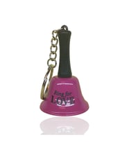 Anahtarlık Resepsiyon  Zil Ring For Love Pembe