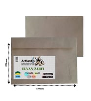Elvan Mektup Zarf Kraft Silikonlu 114x162 Mm 100 Adet 1 Paket Artlantis Cırtlı Elvan Zarf 114*162 100 Li 1 Paket (Renksiz)