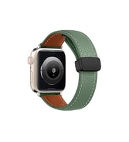 Watch 42Mm Kr414 Daks Deri Kordon - Koyu Yeşil