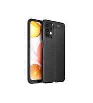 Çınarcık Dev Samsung Galaxy A32 Kılıf Focus Derili Silikon - Lacivert