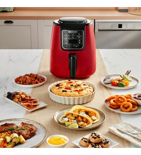 Karaca Air Pro Cook Köz XL Airfryer Ruby (Kırmızı)