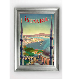 GÜMÜŞ ÇERÇEVELİ TABLO A1487