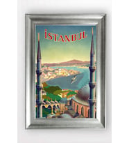 GÜMÜŞ ÇERÇEVELİ TABLO A1487