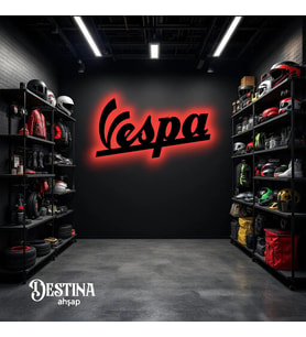 Destina Ahşap Marka Temalı Led Tablo