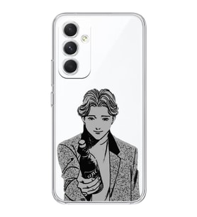 Samsung Galaxy A25 Uyumlu Anime Monster Tasarımlı Şeffaf Telefon Kılıfı