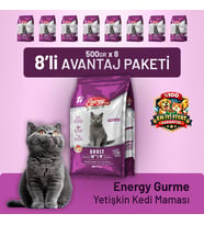 Gurme Yetişkin Kedi Maması - 8 Adet