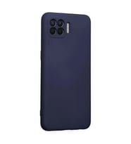 Reno 4 Lite Kılıf Nano İçi Kadife  - Lacivert