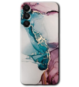 Galaxy A05s Kılıf HD Desen Baskılı Kılıf - Liquid Mermer