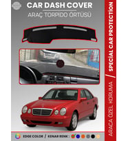 MERCEDES E200 / E220 / E240 W210 (1995-2002) Torpido Örtüsü Premium Kalite Özel Kesim