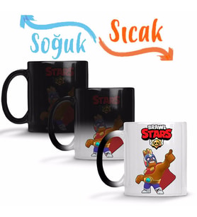 Brawl Stars El Rey Sihirli Kupa Bardak Porselen