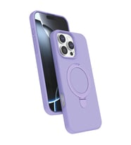 Apple İphone 16 Pro Max Regal Magsafe Standlı Kapak - Lila