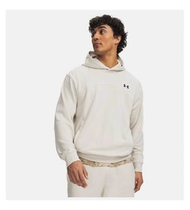 UNDER ARMOUR UA Rival Lightweight Kapüşonlu Ekru Erkek Sweatshirt 6012335-110