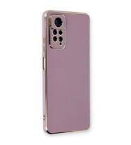 Microsonic Xiaomi Redmi Note 11 Pro 5G Kılıf Olive Plated Lila