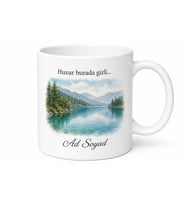 Köyceğiz Gölü Doğası Muğla Hatırası Çay Kupası Bardak Hediye Porselen Kupa