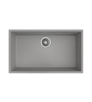Teka SQUARE 72.40 Stone Grey Tezgah Altı Granit Eviye