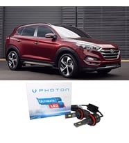Hyundai Tucson Led Xenon Sis Far Ampulü H8 Ultimate 9500 Lumens Yeni Seri Beyaz 2015-2018