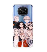 Poco X3 PRO / X3 NFC Uyumlu Tokyo Revengers Tasarımlı Şeffaf Telefon Kılıfı
