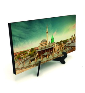Konya Mevlana TürbesiBaskılı MDF Masaüstlük
