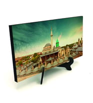 Konya Mevlana TürbesiBaskılı MDF Masaüstlük
