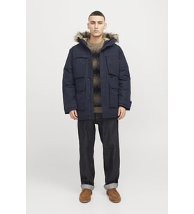 JJSTAR PARKA JACKET (Lacivert)
